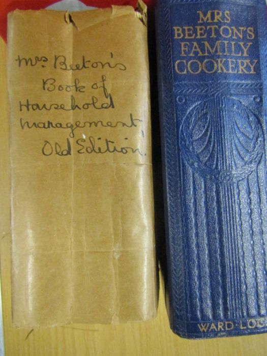 Mrs Beeton's book of household management - old edition, Mrs Beetons family cookery book - Image 2 of 3