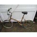 Vintage Dawes folding ladies bike from house clearance