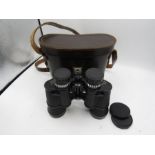 A pair of Hilkinson binoculars in leather case