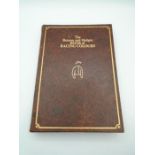 The Benson and Hedges Book of Racing Colours, leather bound hardback 1973, limited first edition