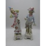 Vintage European ceramic figures