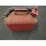 Metal petrol can