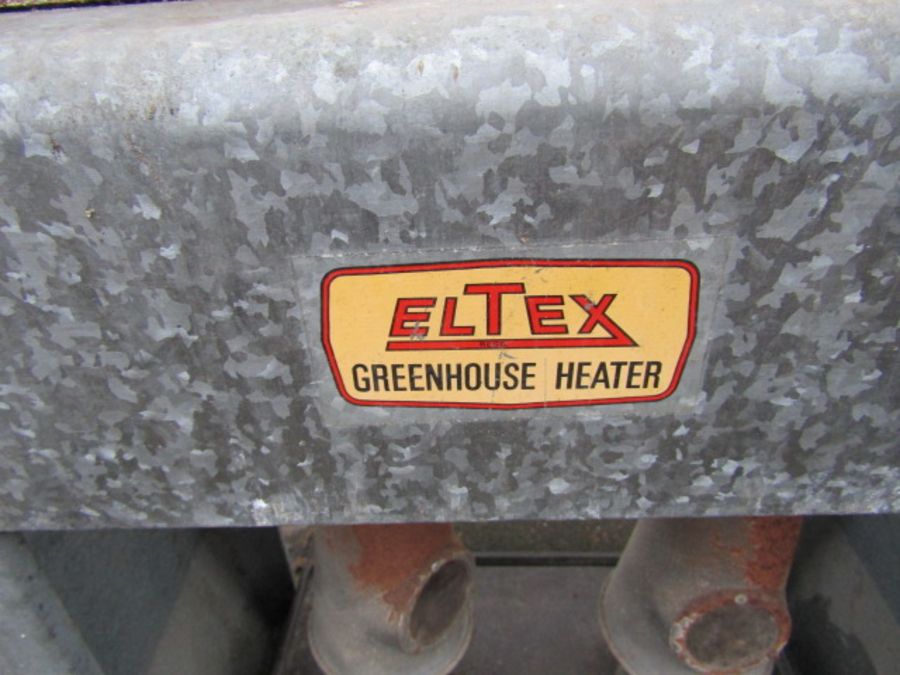 Eltex galvanised greenhouse heater - Image 2 of 3