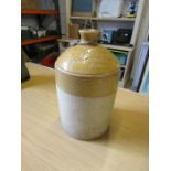 Large stoneware flagon