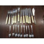 Fish cutlery set and collectable spoons