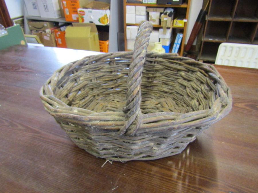 Vintage strawberry basket