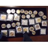 3o medallions. including 5 diamond jubilee, 7 victory, 4 air force, 10 other gold, 5 silver