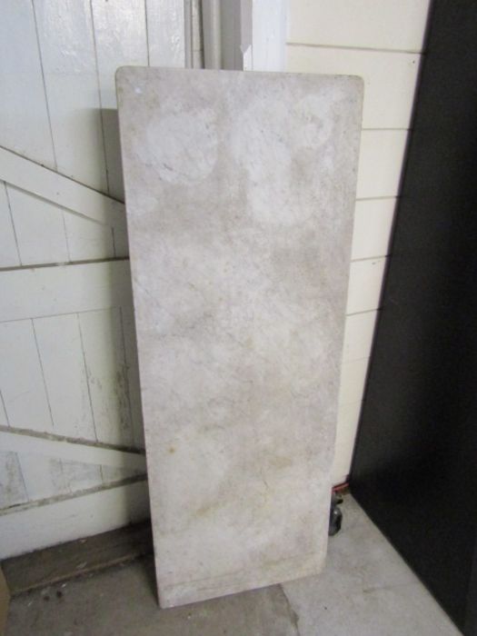 Piece of marble 22mm thick 50cm x 137cm approx