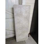 Piece of marble 22mm thick 50cm x 137cm approx