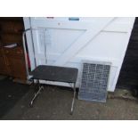 Dog crate and grooming table