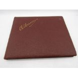 Aa autograph album of handwritten quotes, expressions and pictures, dated from 1907- 08