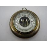 A barometer, hallmarked