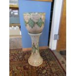 Ceramic Jardiniere with stand H67cm approx