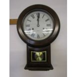 Mahogany wall clock