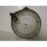 J. Hicks of London brass pocket barometer