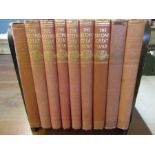 The second great war books volumes 1-9 in bookstand