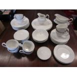 A white part tea/dinner set