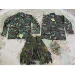 2 new camouflage jackets and a vest/gilet