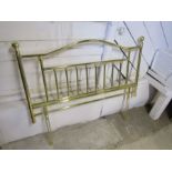 Double metal headboard