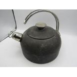 An Aga whistling kettle