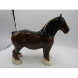 Beswick shire horse 22" tall
