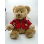 Harrods Christmas Bear 2007, approx 38cm sitting