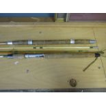 A vintage fishing rod