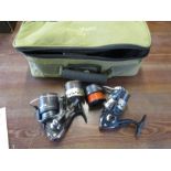 Match Hi speed reel, spares and bag