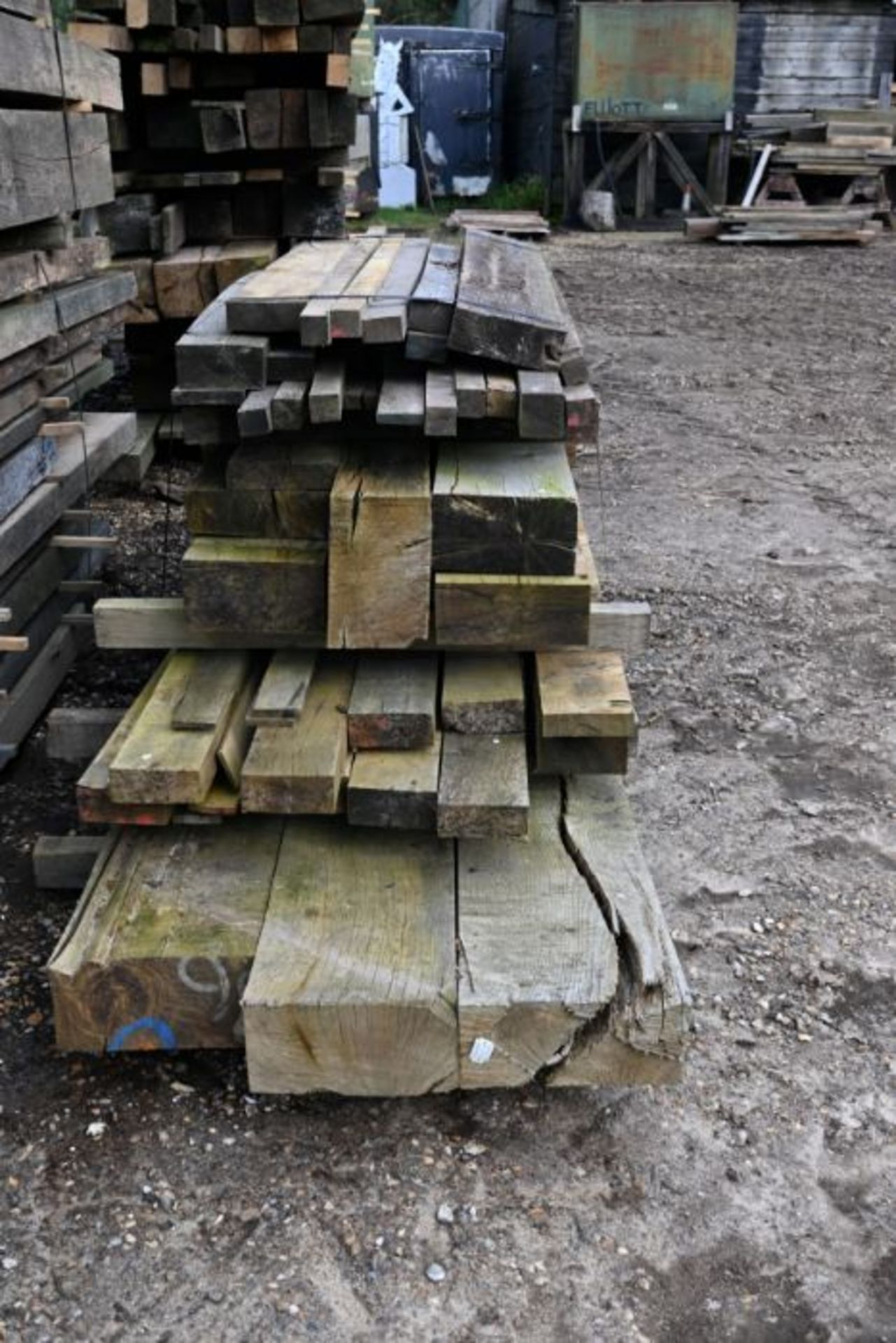 Pack of A/D Oak Beams 0.5m3 (T32) - Image 2 of 2