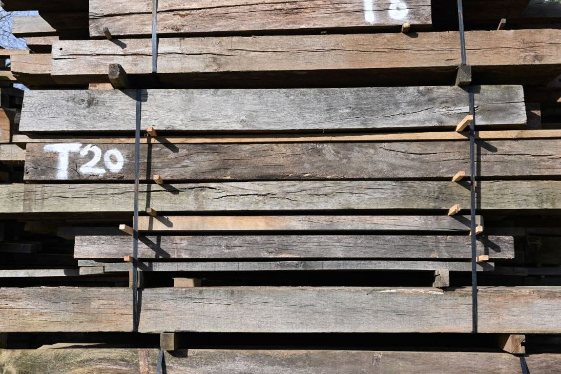 Pack of A/D Oak Beams 1.328m3 (T20)