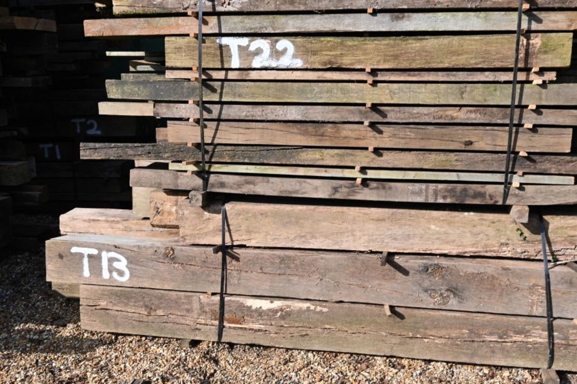 Pack of A/D Oak Beams 1.5m3 (T22)