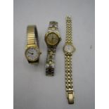 3 ladies wrist watches