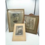 WW1 Officer Portrait Photographs incl KIA M G Stocks