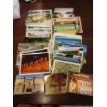 A collection of mixed postcards