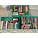 3 boxes of various books