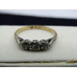 9ct Gold eternity ring 1.75g size N with original receipt