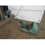 Qualcast Suffolk Punch petrol lawnmower from a house clearance