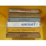 Observer books on Aircraft, ships and Railway locamotives