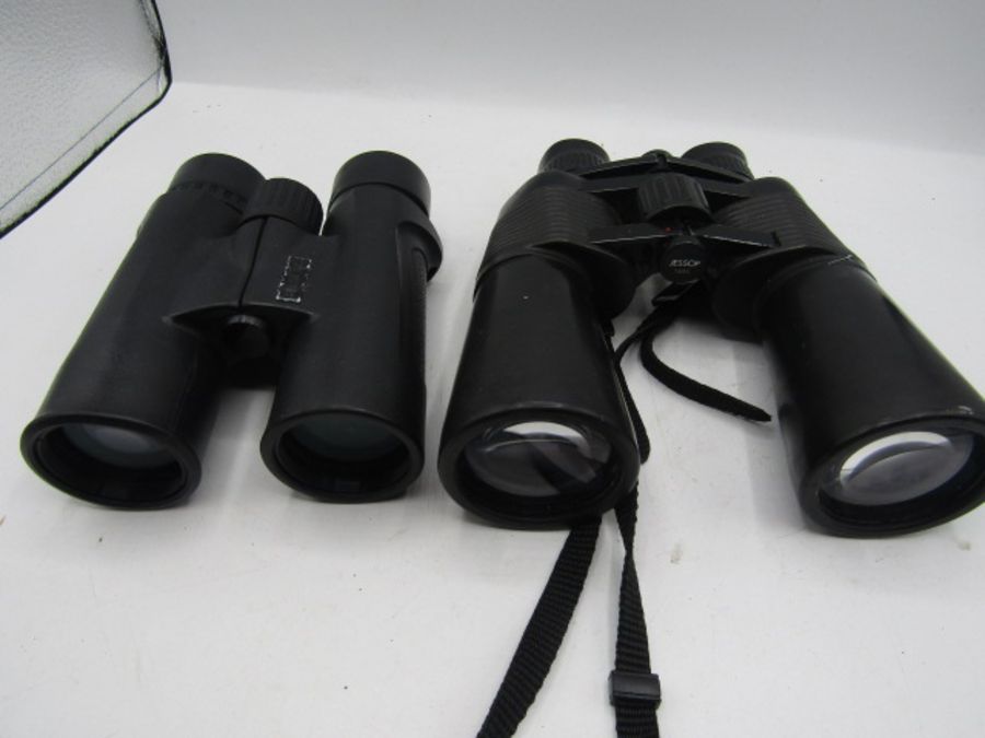 Delta field binoculars and Jessop 1960s
