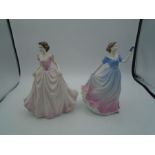 Royal Doulton Lady Figures 'Hope' HN 4097 and 'Sweet Poetry' HN 4113 (2)