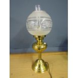 An electric oil lamp