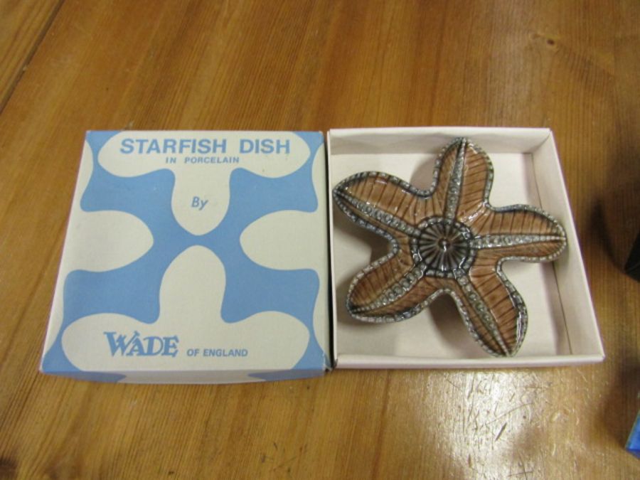 Concorde paper weight in box and boxed Wade starfish dish - Image 2 of 5