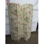 Upholstered wooden framed room divider H170cm approx