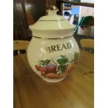 Ceramic Henry's of Staffordshire bread bin