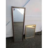 2 Wall mirrors