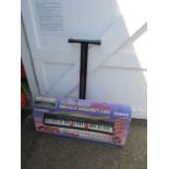Casio keyboard with stand from a house clearance