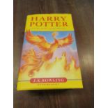 Harry Potter 'first edition' Order of the phoenix