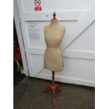 Vintage mannequin on stand