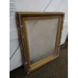 Large vintage gilded picture/mirror frame 97cm x 117cm x 9cm thick