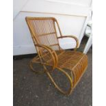 A French? cane chair